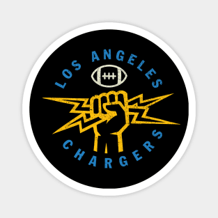 Los Angeles Chargers 3 by Buck Tee Originals Magnet